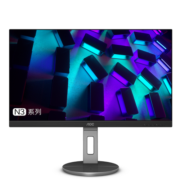 AOC 27英寸 4K高清 IPS HDR Type-C接口90W TUV爱眼认证 双向旋转升降 内置音箱 出厂校准 电脑显示器 U27N3C