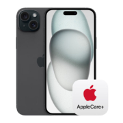 Apple【两年值享焕新套装版】 iPhone 15 Plus (A3096) 256GB 黑色 支持移动联通电信5G 双卡双待手机