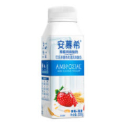 安慕希 伊利安慕希草莓燕麦风味酸牛奶200g*10瓶/整箱 多35%乳蛋白礼盒装