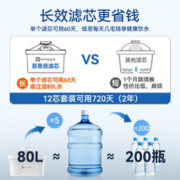 易思倍净水壶家用自来水厨房净水器活性炭过滤水壶