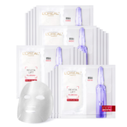 再降价、PLUS会员：L'OREAL PARIS 巴黎欧莱雅 玻色因安瓶面膜 20片*3件（赠 同款5片*12）共120片