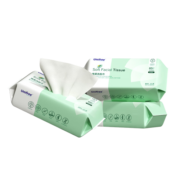 unifree 珍珠纹一次性抽纸洗脸巾 加大加厚干湿两用 20*20CM 60抽单包 珍珠纹AB面3包装-180抽