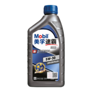 美孚（Mobil）速霸2000 全合成汽机油 5W-30 SN PLUS 1L 汽车保养