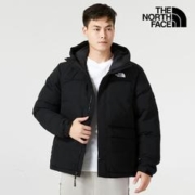 北面 户外羽绒服男装保暖防风夹克外套工装连帽派克服