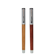 爱好（AIHAO）高端商务办公用品原木中性笔黑色笔芯0.5mm M1橡木1支