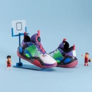 LI-NING 李宁 童鞋篮球鞋男大童韦德全城9V1.5青少版低帮运动鞋YKBS076
