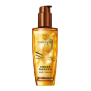 欧莱雅奇焕润发护发精油100ml(小棕瓶 针对干性发质 免洗 柔顺 防分叉)
