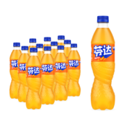 限地区、概率券：可口可乐（Coca-Cola）芬达 Fanta 橙味 碳酸饮料 500/600ml*12瓶 *3件