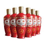 汾酒 出口红瓷汾 炙热红 清香型白酒 53度 500mL*6瓶 箱装