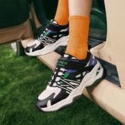 SKECHERS 斯凯奇 男中大童|23年新款男童日常休闲简约儿童运动鞋老爹鞋