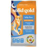 素力高（SolidGold）猫粮 金装鸡肉味金素进口天然全阶段通用型猫粮 金素鸡5.44kg/12磅（美版）