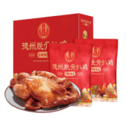 凤起德州五香脱骨扒鸡整鸡鸡肉方便菜休闲零食开袋即食礼盒节日送礼 精品礼盒 500g*2只