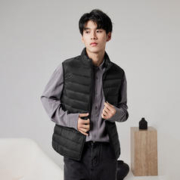 一夜入冬、限尺码：雪中飞 男士羽绒服马甲 X30130611