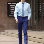 VICUTU 威可多 VRS88321975 男士羊毛西裤