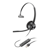 缤特力（Plantronics）EncorePro 310 头戴式耳机 直连电脑线控耳麦  商务办公
