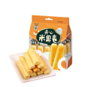 PLUS会员：旺旺 夹心米果卷 咸蛋黄味 180g