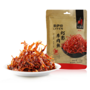 来伊份 灯影牛肉丝 牛肉干四川特产小吃零食100g/袋