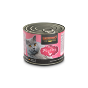 LEONARDO小李子猫罐头 进口猫湿粮 成猫幼猫无谷主食罐 经典家禽口味200g 6罐