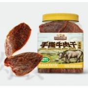 三只松鼠 手撕牛肉片250g罐装*3件