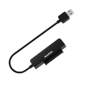MAIWO 麦沃 2.5英寸 SATA硬盘盒 USB 3.0 USB-A 科技黑 K104A