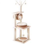 【加粗加高款】猫爬架大型猫窝猫架四季通用宠物猫玩具 剑麻猫爬树猫抓板猫跳台猫爬架 珑小宠 【加粗加固】120cm四季款