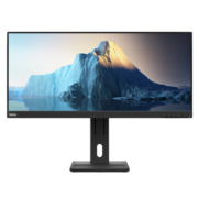 联想 thinkvision29英寸21:9超宽带鱼屏 IPS 原生滤蓝光 90Hz 升降旋转 可分屏 音箱 商务办公显示器E29w-20