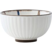 WUXIN 蓝和陶瓷釉下彩饭碗 350ml*4个
