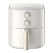 美的（Midea）空气炸锅 5L大容量 多功能家用低油轻脂煎炸锅 精准控温无油烟电炸锅烤箱薯条机 5L白色丨MF-KZ50M4-707