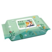 黑盒+签到 宝婴鹭宝宝手口湿巾60*2包