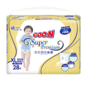 大王（GOO.N） 【新包装】光羽拉拉裤 小短裤吸水训练裤成长裤轻薄成长裤学步裤 小短裤XL28片(12-17Kg)