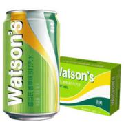 20点开始：watsons 屈臣氏 香草味苏打汽水 330ml*24罐 整箱装