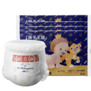 babycare皇室狮子王国拉拉裤 婴儿学步裤成长裤 弱酸亲肤超薄干爽尿不湿 试用装XL码-4片