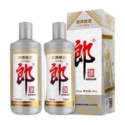 限移动端：LANGJIU 郎酒 郎牌郎酒2021年纪念酒酱香型白酒53度500ml*2瓶双瓶装 送礼礼物