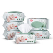 HUGGIES 好奇 铂金装系列 天然植物小森林湿巾80抽*12包