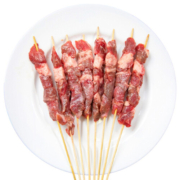 游牧御品 蒙古牛肉串30串腌制 烧烤食材烤肉烤串 阿拉善戈壁放养小黄牛肉