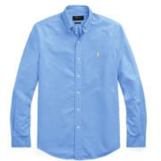 Polo Ralph Lauren 拉夫劳伦男女同款 经典染色牛津布衬衫RL14851 430-蓝色 XL