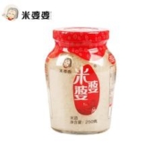 Mipopo 米婆婆 米婆 米酒醪糟酒酿 糯米甜酒月子米酒湖北特产 250g*1瓶