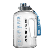 BOTTLED JOY吨吨桶大容量水杯男健身运动水壶吨吨杯顿顿水壶塑料杯子1.5L透明
