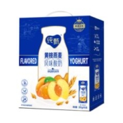 纯甄 常温风味酸奶黄桃燕麦味200g*10盒*3提