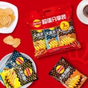 Lay's 乐事 大波浪 切片型马铃薯片组合装 3口味 210g