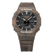 卡西欧（CASIO） G-SHOCK神秘森林系列 碳纤防护构造男士运动手表 GA-2100FR-5A