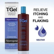 露得清 T/Gel 洗发水原始成分，针对表皮屑，8.5液体盎司 250ml