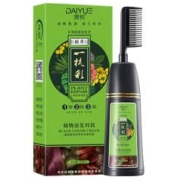 daiyue 黛悦 染发剂植物纯自己在家染发膏女显白一梳黑天然无刺激正品品牌