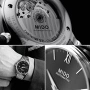 美度（MIDO）瑞士手表 贝伦赛丽 硅油丝 天文台 机械男表 M027.408.11.051.00