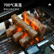 京东百亿补贴:燃大师 果木炭五斤-带碳夹+引燃块