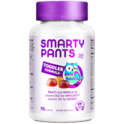 SmartyPants儿童复合维生素软糖维生素c猫头鹰软糖婴幼儿DHA维D补锌VD3 幼儿复合维生素软糖90粒（2岁+适用）