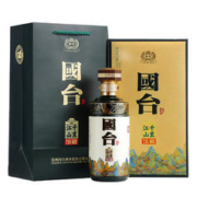 GUOTAI 国台 千里江山酒 53度酱香型白酒 500ml 大曲坤沙酒 茅台镇酱香酒 53度 500mL 1瓶