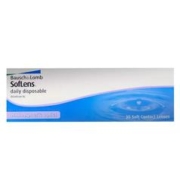 BAUSCH+LOMB 博士伦 隐形近视眼镜日抛清朗舒适水凝胶30片装海外版
