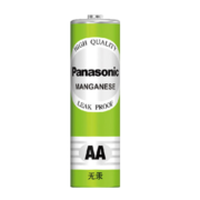 松下（Panasonic） 5号7号电池碳性干电池1.5V低耗玩具收音机遥控器挂闹钟电池 绿色 5号40节