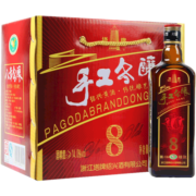 塔牌 绍兴黄酒 八年手工冬酿 500ml*6瓶整箱装 半干型糯米花雕酒